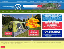 Tablet Screenshot of outdoorworlddirect.co.uk